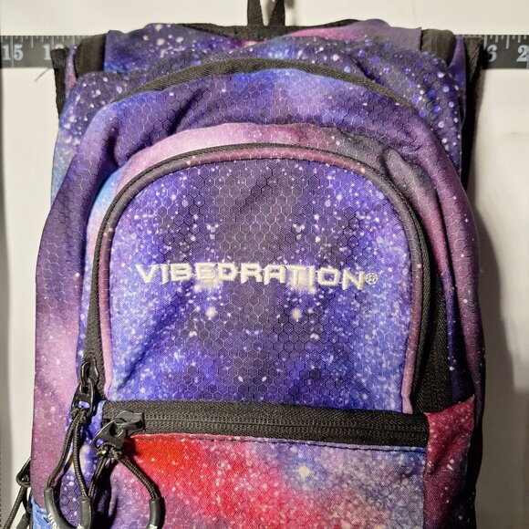 Vibedration Hydration Backpack w/o bladder - Purple Galaxy colors - Used main image 6